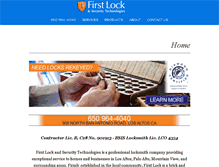 Tablet Screenshot of 1stlock.com